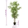 Artificial bamboo tree with 1288 leaves green 180 cm by , artificial flora - Ref: Foro24-358970, Price: 68,27 €, Discount: %