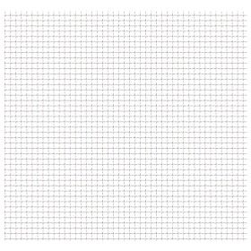 Gartengitterplatte aus lockigem Draht, 50 x 50 cm, 11 x 11 x 2 mm, Stahl von vidaXL, Zaunpaneele - Ref: Foro24-142286, Preis:...