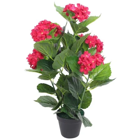 Artificial hydrangea plant with pot 60 cm red by , artificial flora - Ref: Foro24-244440, Price: 26,74 €, Discount: %