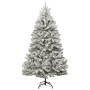 Artificial Christmas tree with hinges and flocked snow 300 cm by , Christmas trees - Ref: Foro24-357797, Price: 351,30 €, Dis...