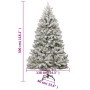 Künstlicher Weihnachtsbaum mit Scharnieren und beflocktem Schnee 300 cm von , Weihnachtsbäume - Ref: Foro24-357797, Preis: 35...