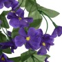 Artificial flower garlands 3 pcs dark purple 85 cm by , Crowns and garlands - Ref: Foro24-359049, Price: 18,89 €, Discount: %