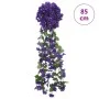 Künstliche Blumengirlanden 3 Stück dunkelviolett 85 cm von , Kronen und Girlanden - Ref: Foro24-359049, Preis: 18,66 €, Rabat...