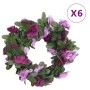 Künstliche Blumengirlanden 6 Stück hellviolett 250 cm von , Kronen und Girlanden - Ref: Foro24-359037, Preis: 17,04 €, Rabatt: %