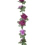 Guirnaldas de flores artificiales 6 uds morado claro 250 cm