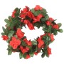 Guirnaldas de flores artificiales 6 uds rojo 250 cm