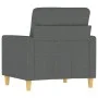 Sillón de tela gris oscuro 60 cm de , Sofás - Ref: Foro24-359220, Precio: 141,01 €, Descuento: %