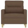 Brauner Stoffsessel 60 cm von , Sofas - Ref: Foro24-359222, Preis: 141,01 €, Rabatt: %