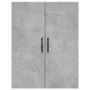 Aparador alto madera contrachapada gris hormigón 69,5x34x180 cm de , Aparadores - Ref: Foro24-3198117, Precio: 130,92 €, Desc...
