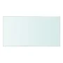 Clear glass shelf panel 30x15 cm by vidaXL, Shelves and shelves - Ref: Foro24-243808, Price: 21,90 €, Discount: %