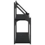 Estantería pared 2 niveles madera ingeniería negro 80x21x51 cm de , Estantes y estanterías - Ref: Foro24-835464, Precio: 30,1...