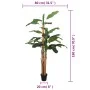 Artificial banana tree 19 leaves green 180 cm by , artificial flora - Ref: Foro24-359002, Price: 97,27 €, Discount: %