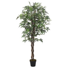 Arce artificial con 672 hojas verde 180 cm