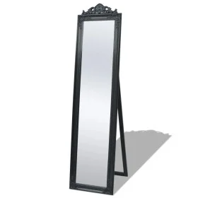 Schwarzer Standspiegel im Barockstil 160x40 cm von vidaXL, Spiegel - Ref: Foro24-243694, Preis: 91,67 €, Rabatt: %