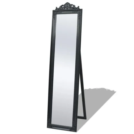 Baroque style black freestanding mirror 160x40 cm by vidaXL, Mirrors - Ref: Foro24-243694, Price: 91,63 €, Discount: %