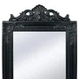 Baroque style black freestanding mirror 160x40 cm by vidaXL, Mirrors - Ref: Foro24-243694, Price: 91,63 €, Discount: %