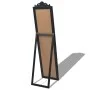 Baroque style black freestanding mirror 160x40 cm by vidaXL, Mirrors - Ref: Foro24-243694, Price: 91,63 €, Discount: %