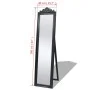 Baroque style black freestanding mirror 160x40 cm by vidaXL, Mirrors - Ref: Foro24-243694, Price: 91,63 €, Discount: %