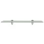 Floating glass shelf 50x10 cm 8 mm by vidaXL, Shelves and shelves - Ref: Foro24-243772, Price: 16,81 €, Discount: %