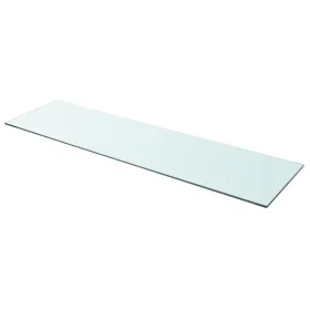 Clear glass shelf panel 110x30 cm by vidaXL, Shelves and shelves - Ref: Foro24-243851, Price: 29,34 €, Discount: %