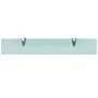Floating glass shelf 60x10 cm 8 mm by vidaXL, Shelves and shelves - Ref: Foro24-243757, Price: 21,45 €, Discount: %
