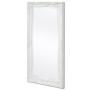 White baroque style wall mirror 100x50 cm by vidaXL, Mirrors - Ref: Foro24-243679, Price: 78,66 €, Discount: %