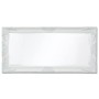 Weißer Wandspiegel im Barockstil 100x50 cm von vidaXL, Spiegel - Ref: Foro24-243679, Preis: 78,66 €, Rabatt: %