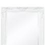 Weißer Wandspiegel im Barockstil 100x50 cm von vidaXL, Spiegel - Ref: Foro24-243679, Preis: 78,66 €, Rabatt: %
