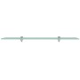 Floating glass shelf 80x20 cm 8 mm by vidaXL, Shelves and shelves - Ref: Foro24-243783, Price: 29,73 €, Discount: %