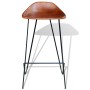 Küchenhocker 6 Einheiten aus echtem braunem Leder von , Küchenhocker - Ref: Foro24-276364, Preis: 617,32 €, Rabatt: %