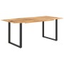Esstisch aus massivem Akazienholz, 180 x 90 x 76 cm von , Küchen- und Esstische - Ref: Foro24-286472, Preis: 420,81 €, Rabatt: %