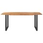 Esstisch aus massivem Akazienholz, 180 x 90 x 76 cm von , Küchen- und Esstische - Ref: Foro24-286472, Preis: 420,81 €, Rabatt: %