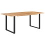 Esstisch aus massivem Akazienholz, 180 x 90 x 76 cm von , Küchen- und Esstische - Ref: Foro24-286472, Preis: 420,81 €, Rabatt: %