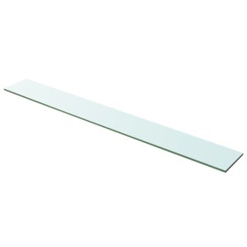 Klarglas-Regalplatte 100x12 cm von vidaXL, Regale und Regale - Ref: Foro24-243842, Preis: 16,70 €, Rabatt: %
