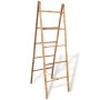 Double towel rack ladder with 5 bamboo steps 50x160 cm by vidaXL, Towel racks - Ref: Foro24-243714, Price: 75,71 €, Discount: %