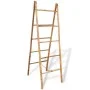 Double towel rack ladder with 5 bamboo steps 50x160 cm by vidaXL, Towel racks - Ref: Foro24-243714, Price: 73,80 €, Discount: %