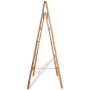 Double towel rack ladder with 5 bamboo steps 50x160 cm by vidaXL, Towel racks - Ref: Foro24-243714, Price: 75,71 €, Discount: %