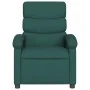 Sillón de masaje reclinable de tela verde oscuro de , Sillones - Ref: Foro24-371707, Precio: 226,62 €, Descuento: %