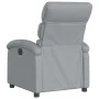 Light Gray Fabric Recliner by , Armchairs - Ref: Foro24-371689, Price: 182,96 €, Discount: %