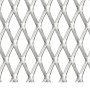 Stainless steel garden wire fence 100x85 cm 45x20x4 mm by vidaXL, fence panels - Ref: Foro24-142285, Price: 97,99 €, Discount: %