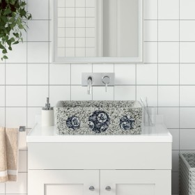 Multicolor ceramic rectangular countertop sink 46x35.5x13cm by , Sinks - Ref: Foro24-155074, Price: 129,02 €, Discount: %