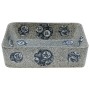Multicolor ceramic rectangular countertop sink 46x35.5x13cm by , Sinks - Ref: Foro24-155074, Price: 129,02 €, Discount: %
