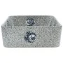 Multicolor ceramic rectangular countertop sink 46x35.5x13cm by , Sinks - Ref: Foro24-155074, Price: 127,01 €, Discount: %