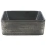 Rectangular black-brown ceramic countertop sink 46x35.5x13 cm by , Sinks - Ref: Foro24-155076, Price: 137,25 €, Discount: %