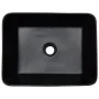 Rectangular black-brown ceramic countertop sink 46x35.5x13 cm by , Sinks - Ref: Foro24-155076, Price: 137,25 €, Discount: %