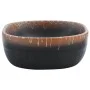 Ovales Aufsatzwaschbecken aus schwarz-orangefarbener Keramik, 47 x 33 x 13 cm von , Sinkt - Ref: Foro24-155069, Preis: 104,54...