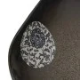 Mehrfarbiges rechteckiges Aufsatzwaschbecken aus Keramik, 48 x 37,5 x 13,5 cm von , Sinkt - Ref: Foro24-155095, Preis: 106,44...