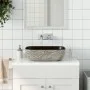 Lavabo encimera rectangular cerámica gris negro 48x37,5x13,5 cm de , Lavabos - Ref: Foro24-155097, Precio: 106,42 €, Descuent...