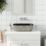 Rectangular countertop washbasin gray black ceramic 48x37.5x13.5 cm by , Sinks - Ref: Foro24-155097, Price: 107,74 €, Discoun...