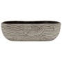 Rectangular countertop washbasin gray black ceramic 48x37.5x13.5 cm by , Sinks - Ref: Foro24-155097, Price: 107,74 €, Discoun...